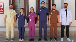 Hastanelerde branşlara göre standart üniforma 