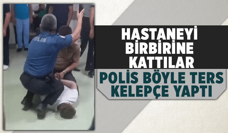 Hastaneyi karıştırdılar böyle gözaltına alındılar