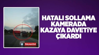 Hatalı sollama kamerada