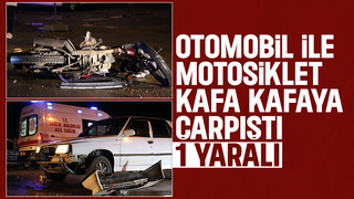 hatalı sollama kazası 1 yaralı