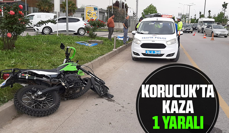 Hatalı sollama kazayı beraberinde getirdi: 1 yaralı 