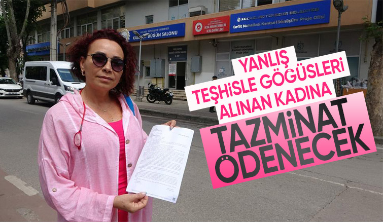 Hatalı teşhis ile göğüsleri alınmıştı karar çıktı