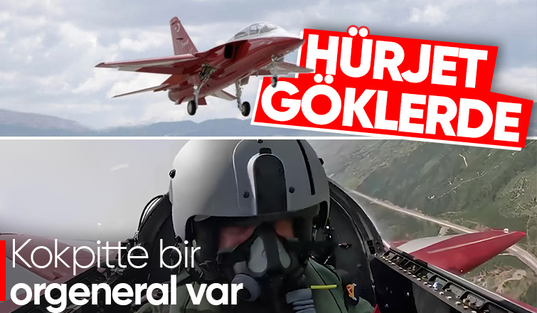Hava Kuvvetleri Komutanı Orgeneral Kadıoğlu, HÜRJET ile uçtu