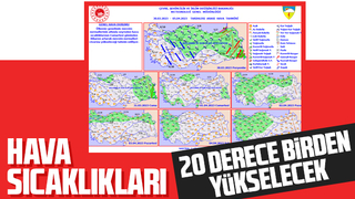 Hava sıcaklıkları yükselecek