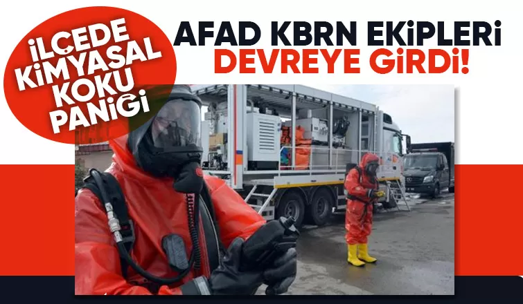 Havadaki kimyasal koku paniğe neden oldu