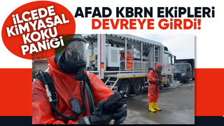 Havadaki kimyasal koku paniğe neden oldu