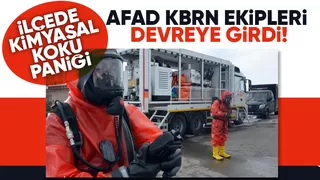 Havadaki kimyasal koku paniğe neden oldu