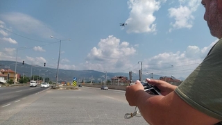 Havadan ceza yağdı