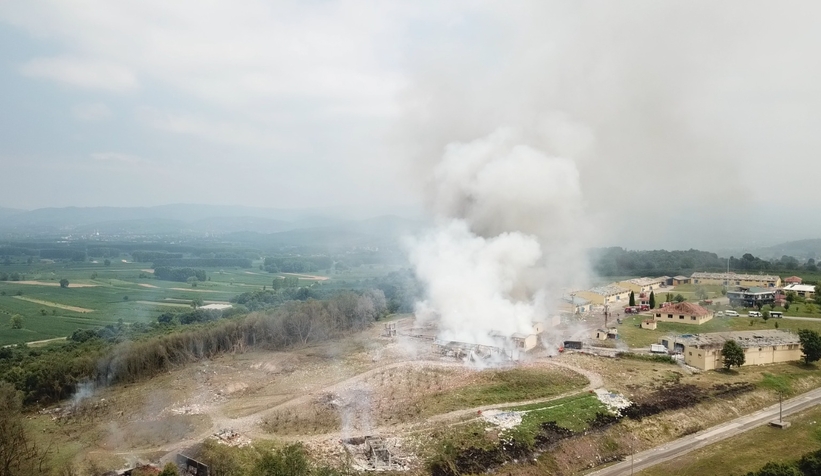 Havai fişek fabrikası arazisi satılığa çıkarıldı