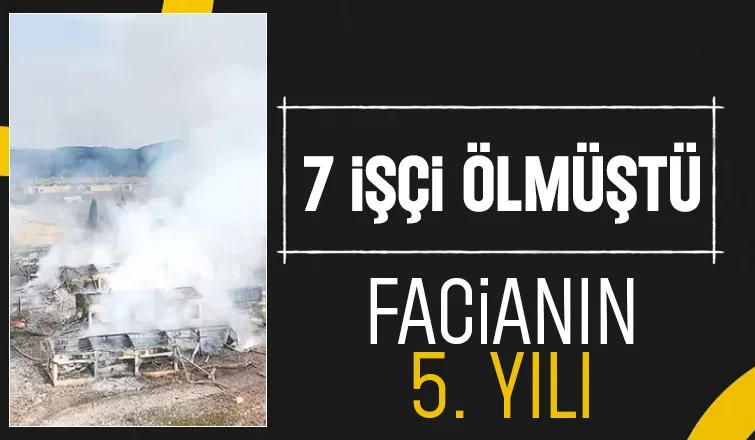 Havai fişek fabrikasındaki patlamanın 5. yılı