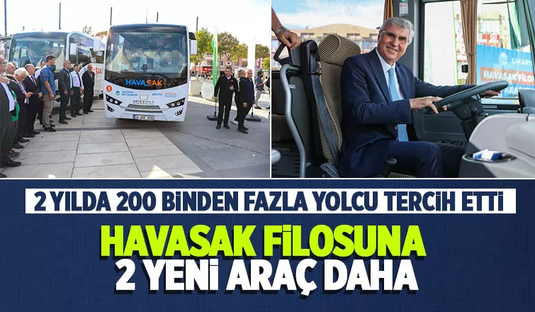 HAVASAK filosuna 2 yeni araç daha