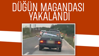 Havaya ateş açan düğün magandası yakalandı