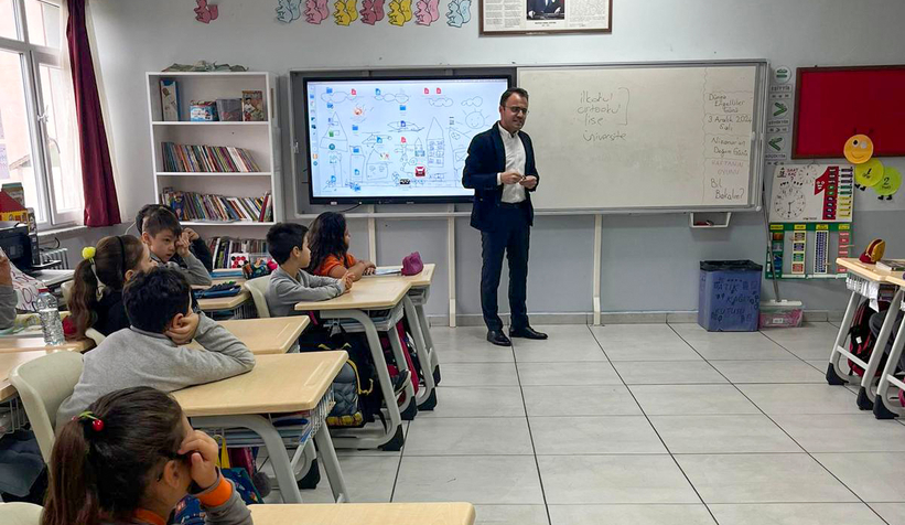 Hayat Bilgisi dersinde akademisyenlik anlatıldı