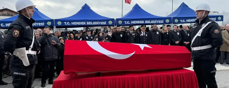 Hayatını kaybeden polis için tören düzenlendi