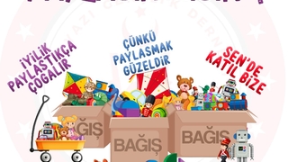 Haydi oyuncağını paylaş sende katıl