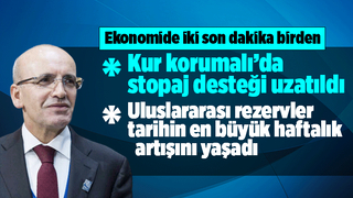 Hazine ve Maliye Bakanı Mehmet Şimşek: Kur Korumalı Mevduat’ta stopaj desteği yıl sonuna kadar uzatıldı