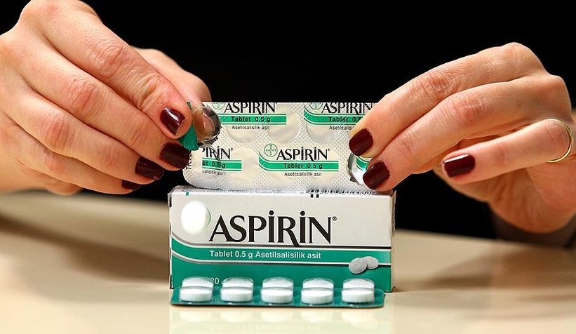 Hekime başvurmadan aspirin kullanmayın uyarısı