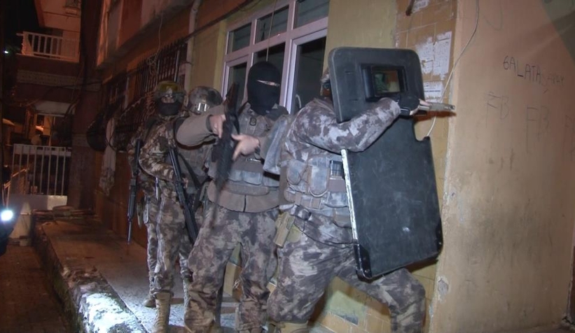 Helikopter ve drone destekli uyuşturucu operasyonu