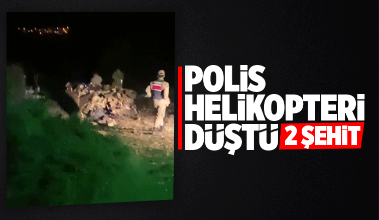 Helikopter düştü: 2 şehidimiz var