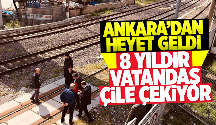 Hemzemin geçidin açılması için Ankara'dan heyet geldi