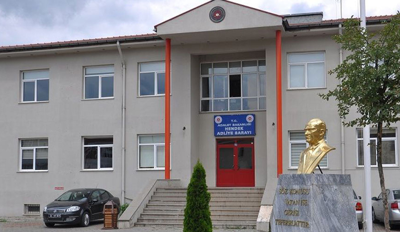 Hendek Adliyesi'nde korona şoku