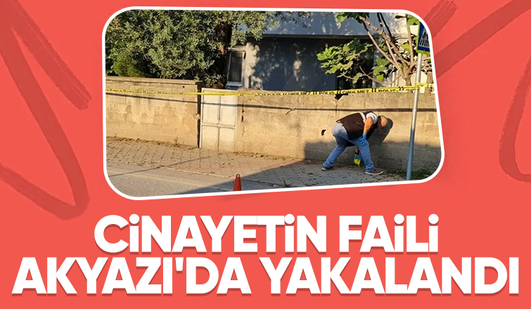  Hendek cinayetinin faili Akyazı'da yakalandı