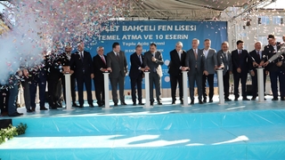 Hendek Fen Lisesi'nin temeli atıldı