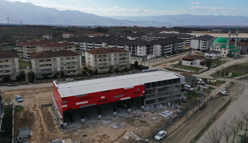 Hendek İtfaiye Binası’nın yüzde 97’si tamam