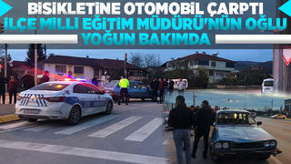 Hendek Milli Eğitim Müdürünün oğlu kazada ağır yaralandı