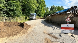 Hendek te 7 mahallede doğalgaz çalışmaları sürüyor