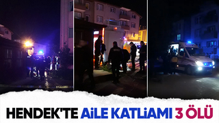 Hendek'te aile içi cinayet: 3 ölü