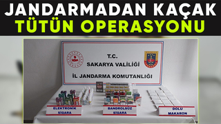 Hendek'te kaçakçılık operasyonu