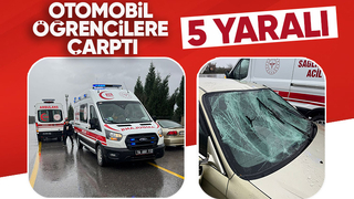 Hendek te kaza 5 yaralı