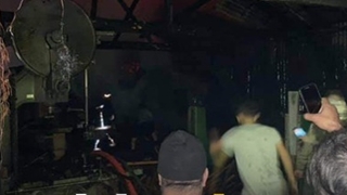 Hendek'te kereste atölyesinde yangın