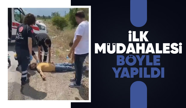 Hendek'te korkutan kaza