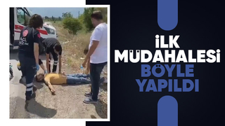 Hendek'te korkutan kaza