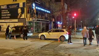 Hendek'te polis uygulaması