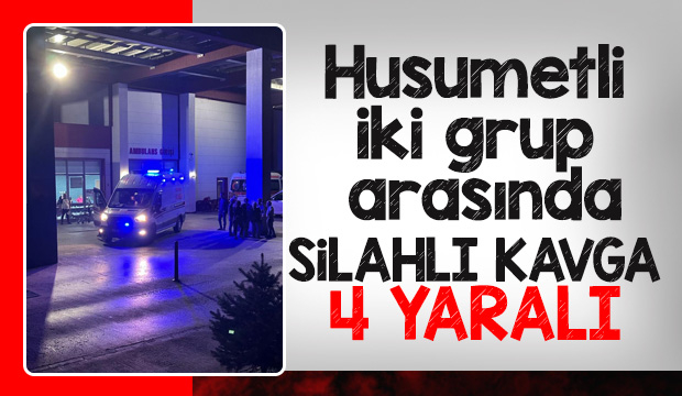 Hendek'te Silahlı Kavga 4 Yaralı