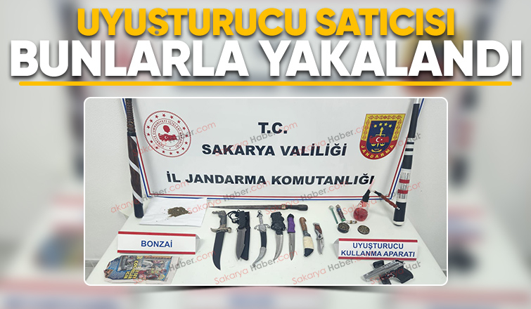 Hendek'te uyuşturucu operasyonu