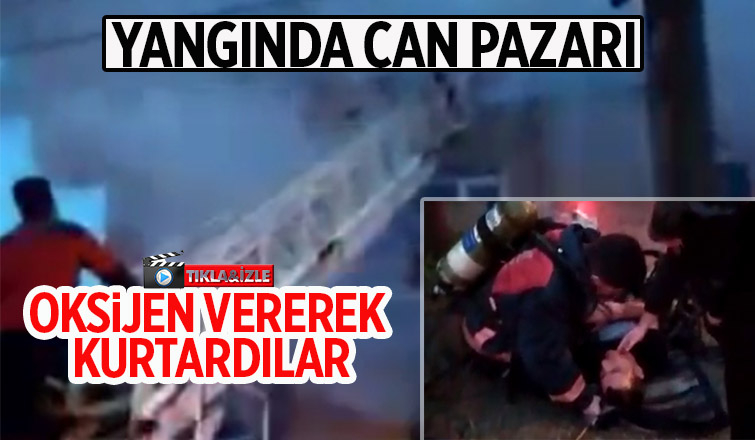 Hendek'te yangında can pazarı