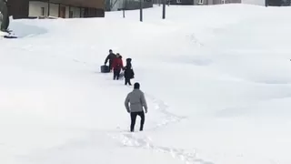 Hendek'te yaylada mahsur kalan 4 arkadaş kurtarıldı