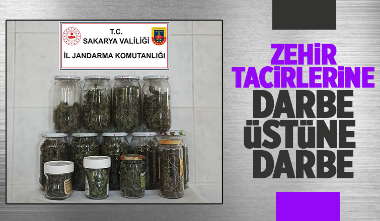 Hendek'te zehir operasyonu