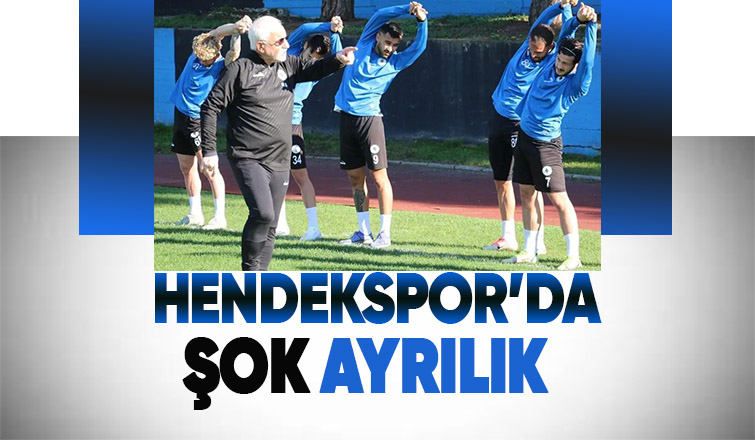 Hendekspor'da şok ayrılık