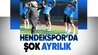Hendekspor'da şok ayrılık