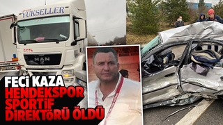 Hendekspor Sportif Direktörü kazada öldü