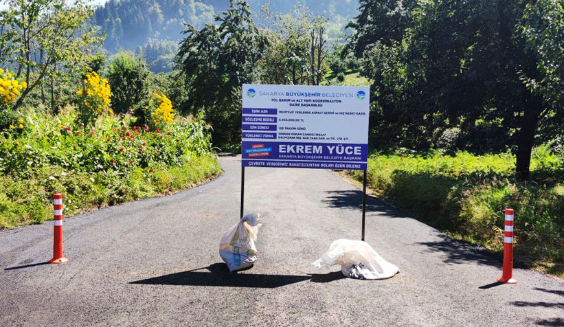 Hendek’te 3 mahalle için asfalt çalışmaları başladı