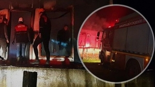 Hendek’te korkutan patlama