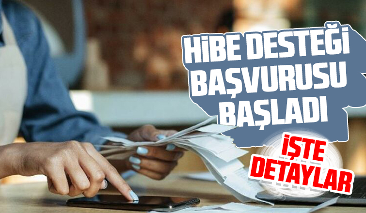 Hibe desteği başvurusu başladı