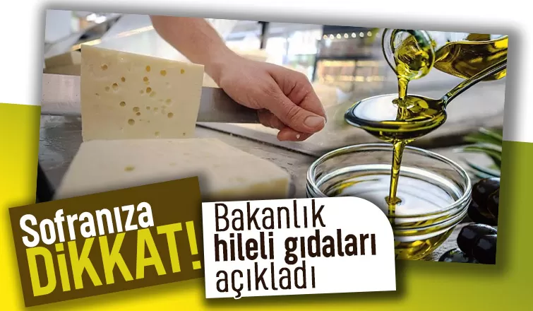 Hileli gıdalar açıklandı