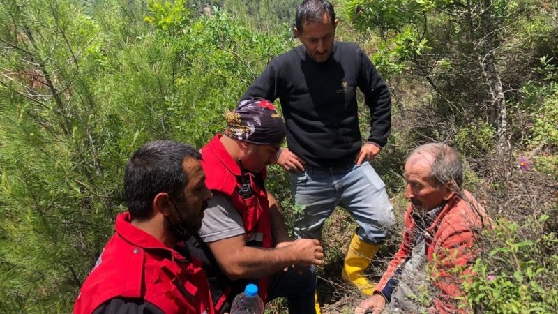 Hilmi dede 17 saat sonra ormanda bulundu